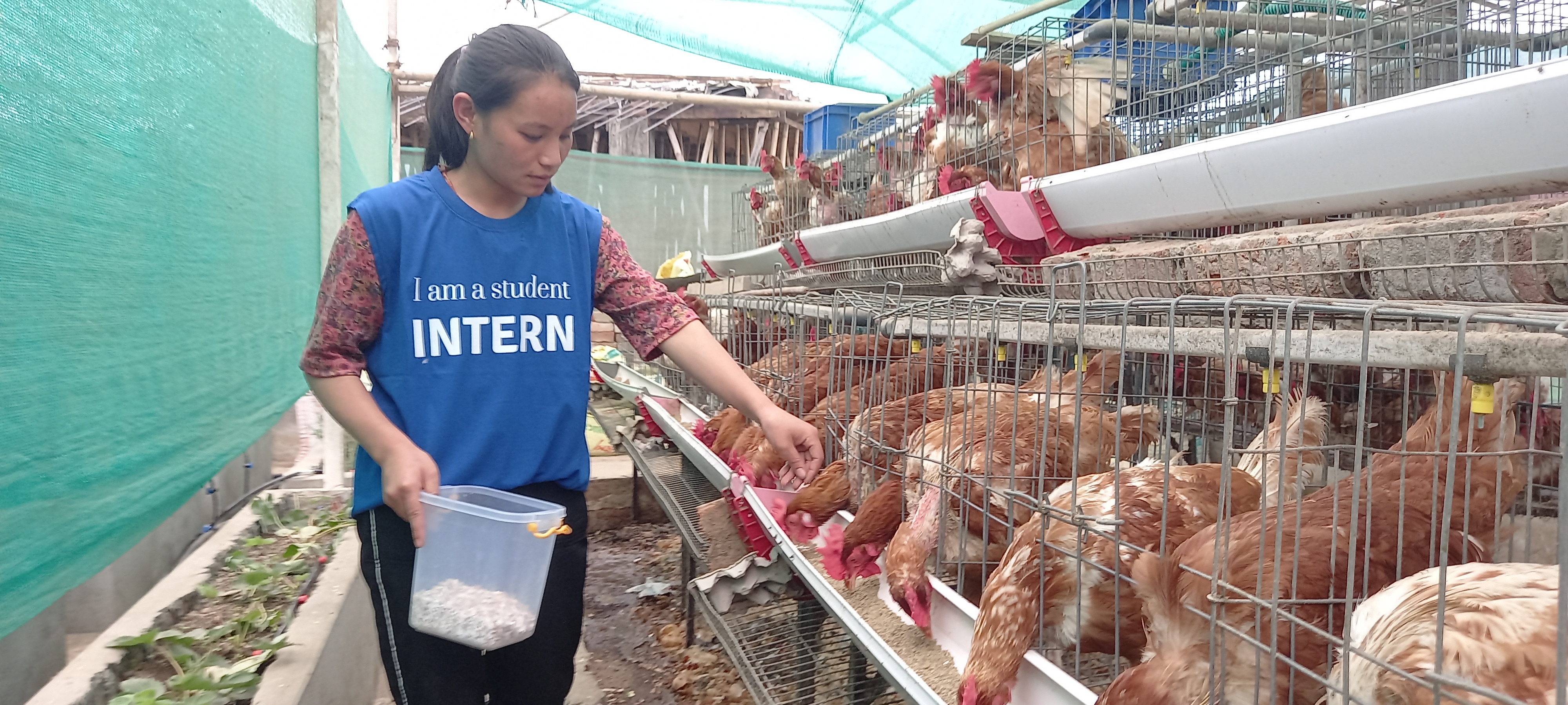 Students showcasing mechatronics and electronics project